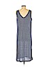 H&M 100% Linen Blue Casual Dress Size M - photo 2
