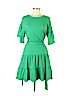 Bobeau 100% Cotton Green Casual Dress Size M (petite) - photo 1