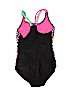 Xhilaration Pink One Piece Swimsuit Size 7 - 8 - photo 2