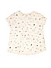 Zara 100% Cotton White Short Sleeve T-Shirt Size 13 - 14 - photo 1