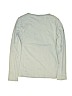 Zara 100% Cotton Blue Long Sleeve T-Shirt Size 13 - 14 - photo 2
