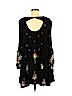 Free People 100% Viscose Black Casual Dress Size S - photo 2