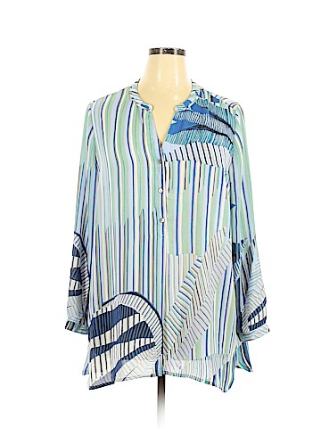 Nic + Zoe Long Sleeve Blouse (view 1)