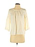 Talbots 100% Polyester Ivory 3/4 Sleeve Blouse Size 2 (petite) - photo 1