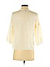 Talbots 100% Polyester Ivory 3/4 Sleeve Blouse Size 2 (petite) - photo 2