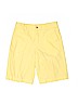 Vineyard Vines 100% Cotton Solid Yellow Khaki Shorts Size 12 - photo 1