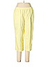 White Stag 100% Cotton Yellow Casual Pants Size XL - photo 1