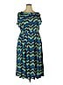 ILE New York Blue Casual Dress Size 16W - photo 1