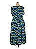 ILE New York Blue Casual Dress Size 16W - photo 2