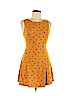 Forever 21 Orange Casual Dress Size M - photo 1