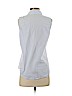 Equipment 100% Cotton White Sleeveless Blouse Size M - photo 2