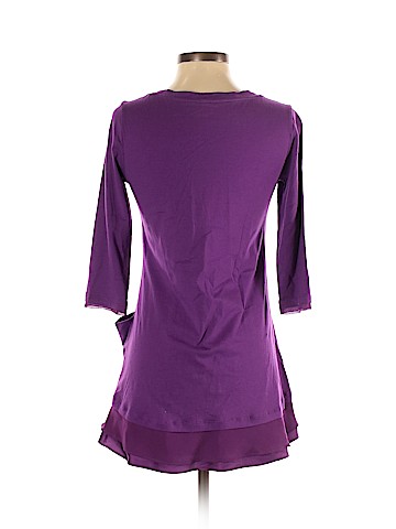 LOGO by Lori Goldstein 3/4 Sleeve Top (view 2)