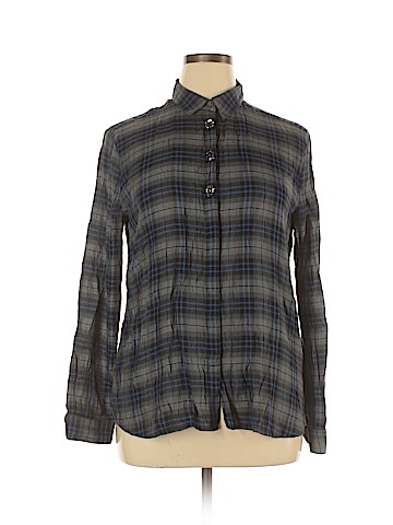 Ann Taylor LOFT Long Sleeve Button-Down Shirt (view 1)