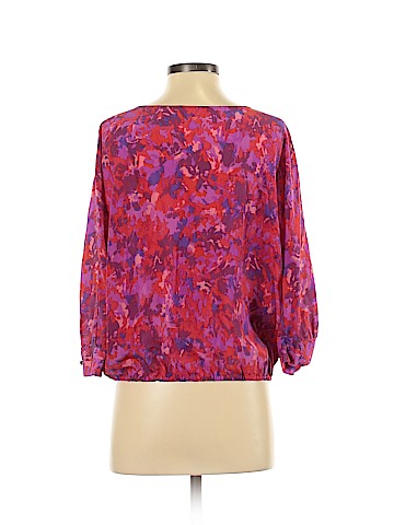 Joie 3/4 Sleeve Silk Top (view 2)