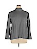 Lands' End 100% Baumwolle Black Long Sleeve Turtleneck Size 16 - 18 - photo 1