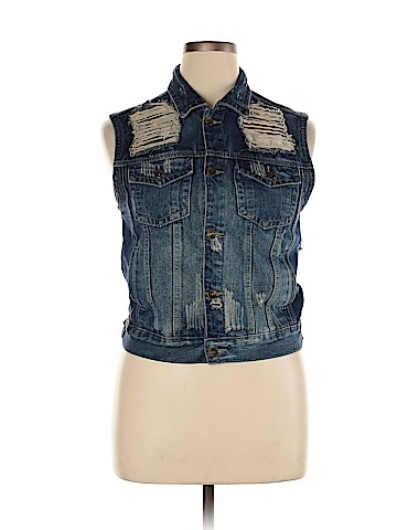 Assorted Brands Denim Vest (view 1)