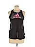 Adidas 100% Polyester Black Active Tank Size M - photo 1