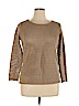 Jones New York Tan Pullover Sweater Size 1X - photo 1