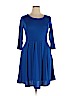 Reborn Blue Casual Dress Size XL - photo 1