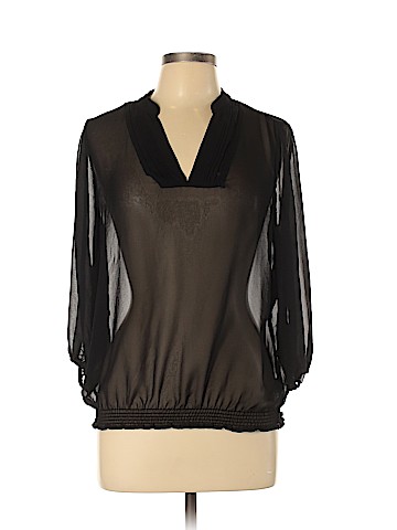 a.n.a. A New Approach Long Sleeve Blouse (view 1)