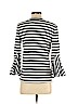 Ann Taylor LOFT Blue 3/4 Sleeve Top Size S (petite) - photo 2