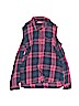 Tinsey 100% Rayon Plaid Pink Long Sleeve Blouse Size M (kids) - photo 1