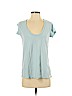 James Perse 100% Cotton Blue Short Sleeve T-Shirt Size Med (2) - photo 1