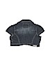 Justice Blue Denim Jacket Size 10 - photo 2