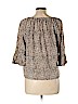 MICHAEL Michael Kors Tan 3/4 Sleeve Top Size L - photo 2