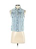 Hollister 100% Cotton Blue Vest Size S - photo 1