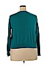 Liz Claiborne 100% Cotton Teal Cardigan Size 1X - photo 2