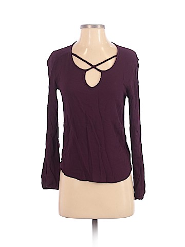 Charlotte Russe Long Sleeve Top (view 1)