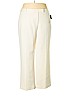 Charter Club Ivory Dress Pants Size 22 - photo 1