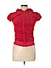 Juicy Couture Red Zip Up Hoodie Size L - photo 1