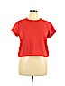 Madewell Red Short Sleeve Top Size XL - photo 1
