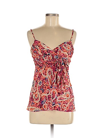 Trina Turk Sleeveless Silk Top (view 1)