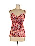Trina Turk 100% Silk Red Sleeveless Silk Top Size M - photo 1