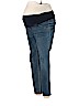Indigo Blue Blue Jeggings Size PLg Maternity - photo 1