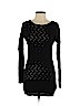 It's Our Time 100% Acrylic Black Casual Dress Size XS - photo 1