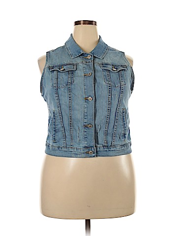 Old Navy Denim Vest (view 1)