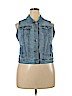 Old Navy 100% Cotton Blue Denim Vest Size XL - photo 1