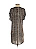 MICHAEL Michael Kors 100% Rayon Brown Casual Dress Size S - photo 2