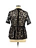 Tobrief Black Short Sleeve Blouse Size XL - photo 2