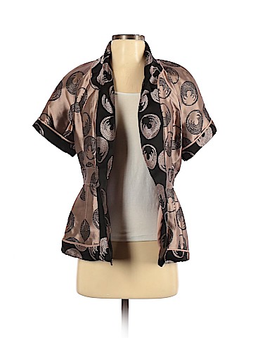 BCBGMAXAZRIA Silk Blazer (view 1)