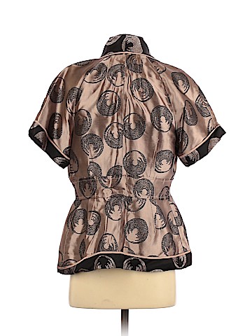 BCBGMAXAZRIA Silk Blazer (view 2)