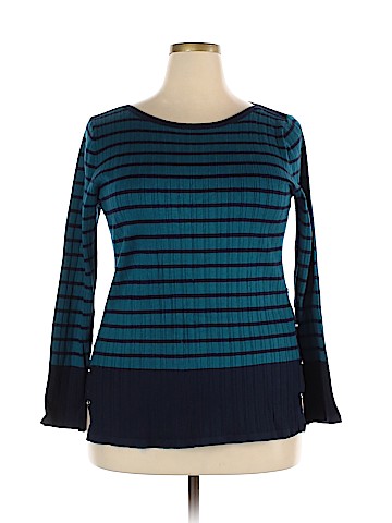 Croft & Barrow Plus Long Sleeve Top (view 1)