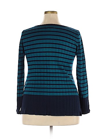 Croft & Barrow Plus Long Sleeve Top (view 2)