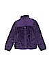 The Children's Place Purple Fleece Jacket Size 7 - 8 - photo 1