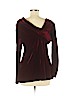 Reiss Burgundy Long Sleeve Top Size L - photo 2