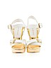 Audrey Brooke White Wedges Size 5 1/2 - photo 2